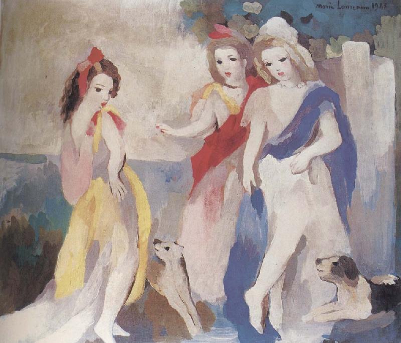 Marie Laurencin Three girl